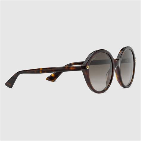 gucci unisex 49mm round double frame sunglasses|Gucci original sunglasses.